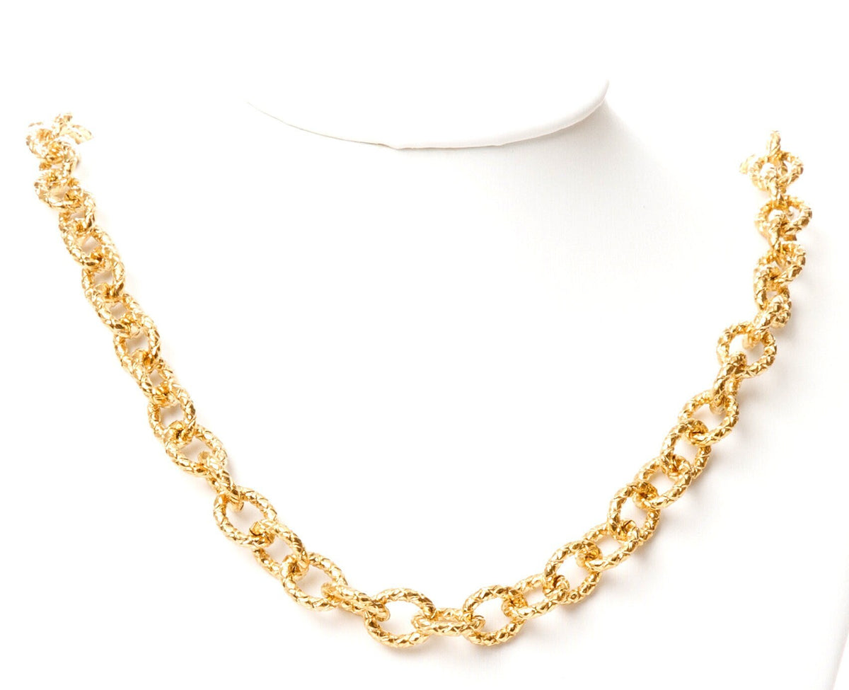 9mm Gold Plated chain cable chain/oval link chain 18k Gold Plated chain diamond cut findings sold by foot for jewelry making gfc089