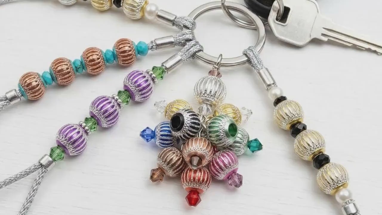 European Large Hole Beads: Mixed Sizes Aluminum Round Spacers - Jewelry Craft Supplies, Big Hole Fit Charms