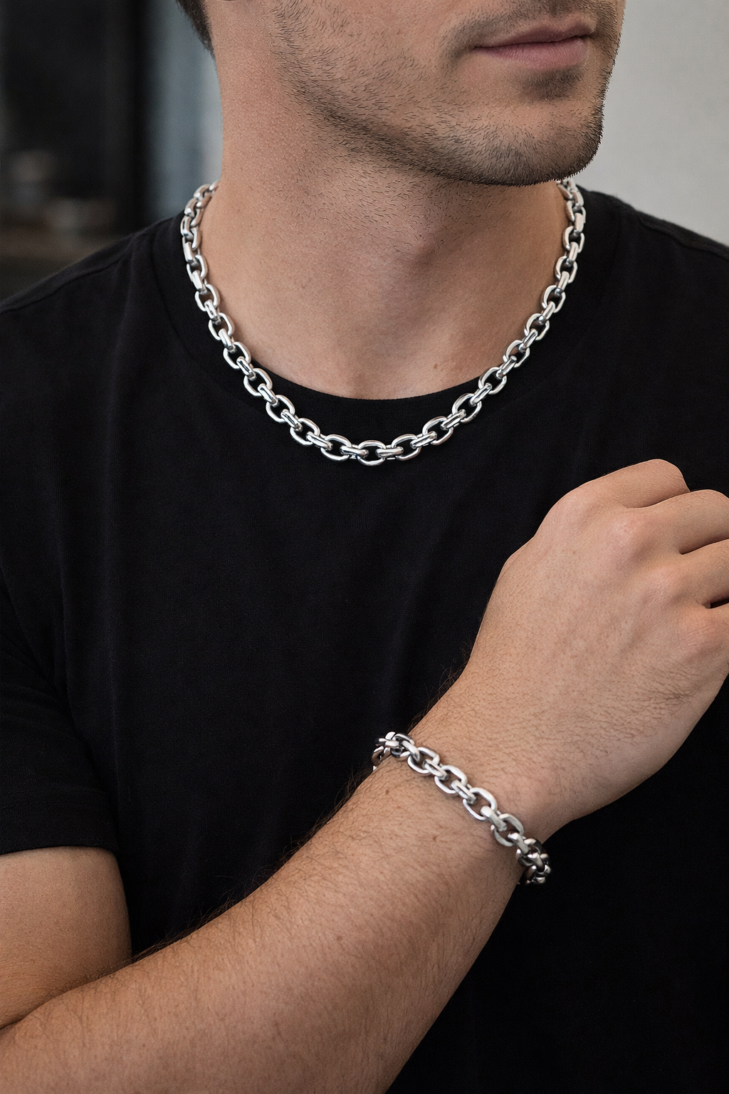 Stainless Steel Chain – Durable Jewelry Making Chain, Link and Bar Continuous by Yard