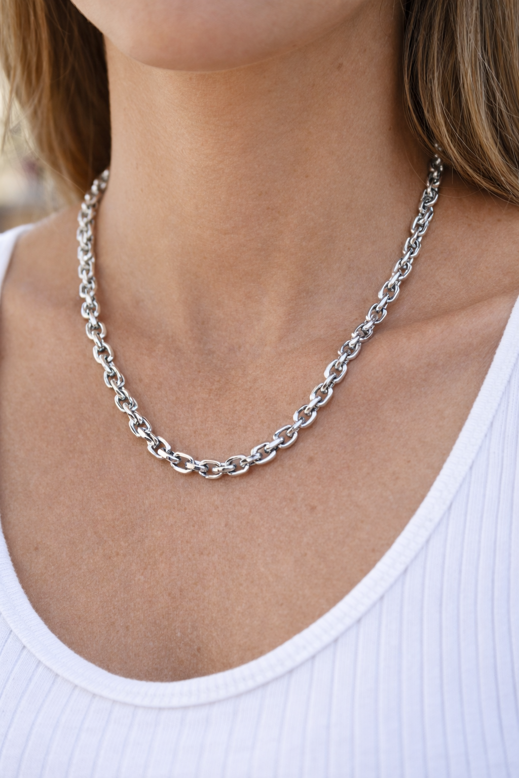 Stainless Steel Chain – Durable Jewelry Making Chain, Link and Bar Continuous by Yard