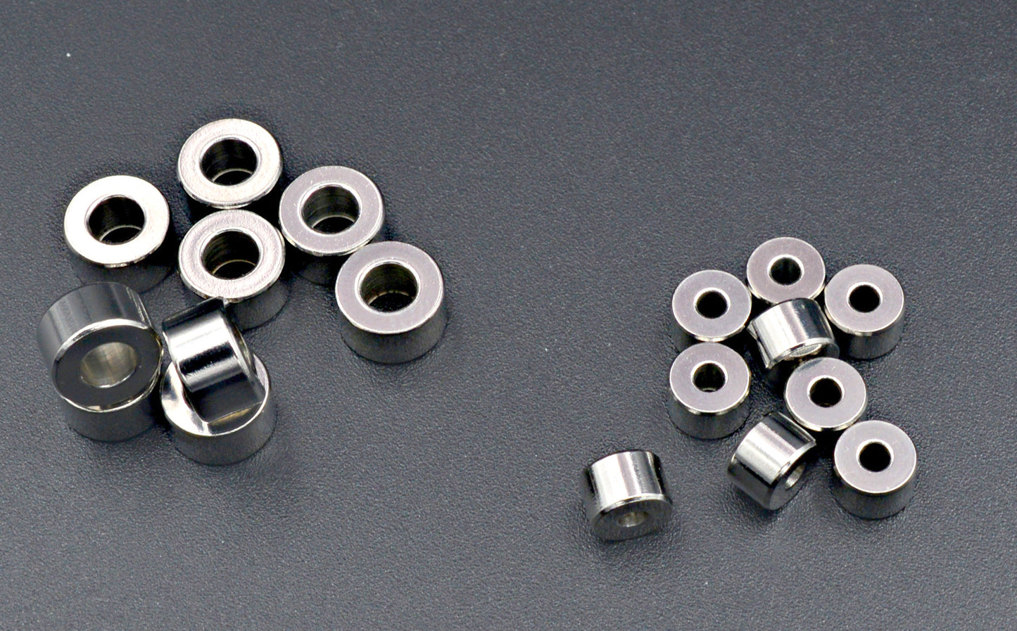 Stainless Steel Cylinder Roundel Plain Spacer Beads Size 6x4mm, 8x4mm Jewelry Finding Supply For Jewelry Making