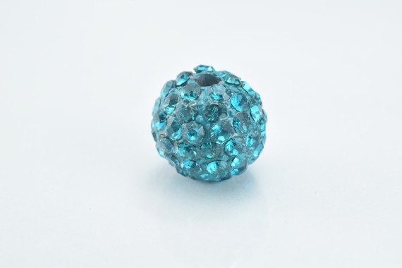 Rhinestone Shamballa Beads 8mm/10mm/12mm Bling ball rhinestone beads for rhinestone jewelry, bracelet beads handmade beads metal beads