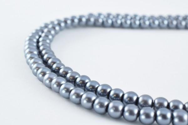 Gray Hematite Glass Pearl Beads Glass Beads Round 4mm Shine Round Beads For Jewelry Making Item #789222045814