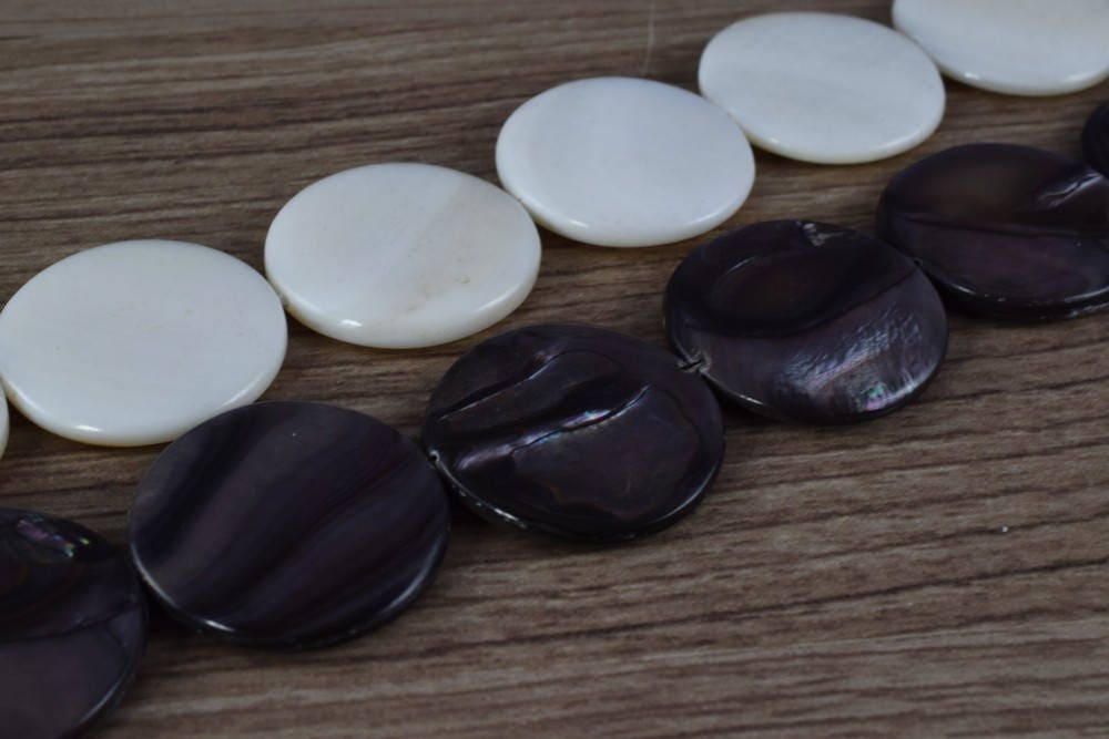 25mm Dyed Shell Round Beads 15" Strand Shell Bead,Natural Shell Beads,Shell Jewelry,Beading Supplies,Wholesale Beads, Beads,Beach shell