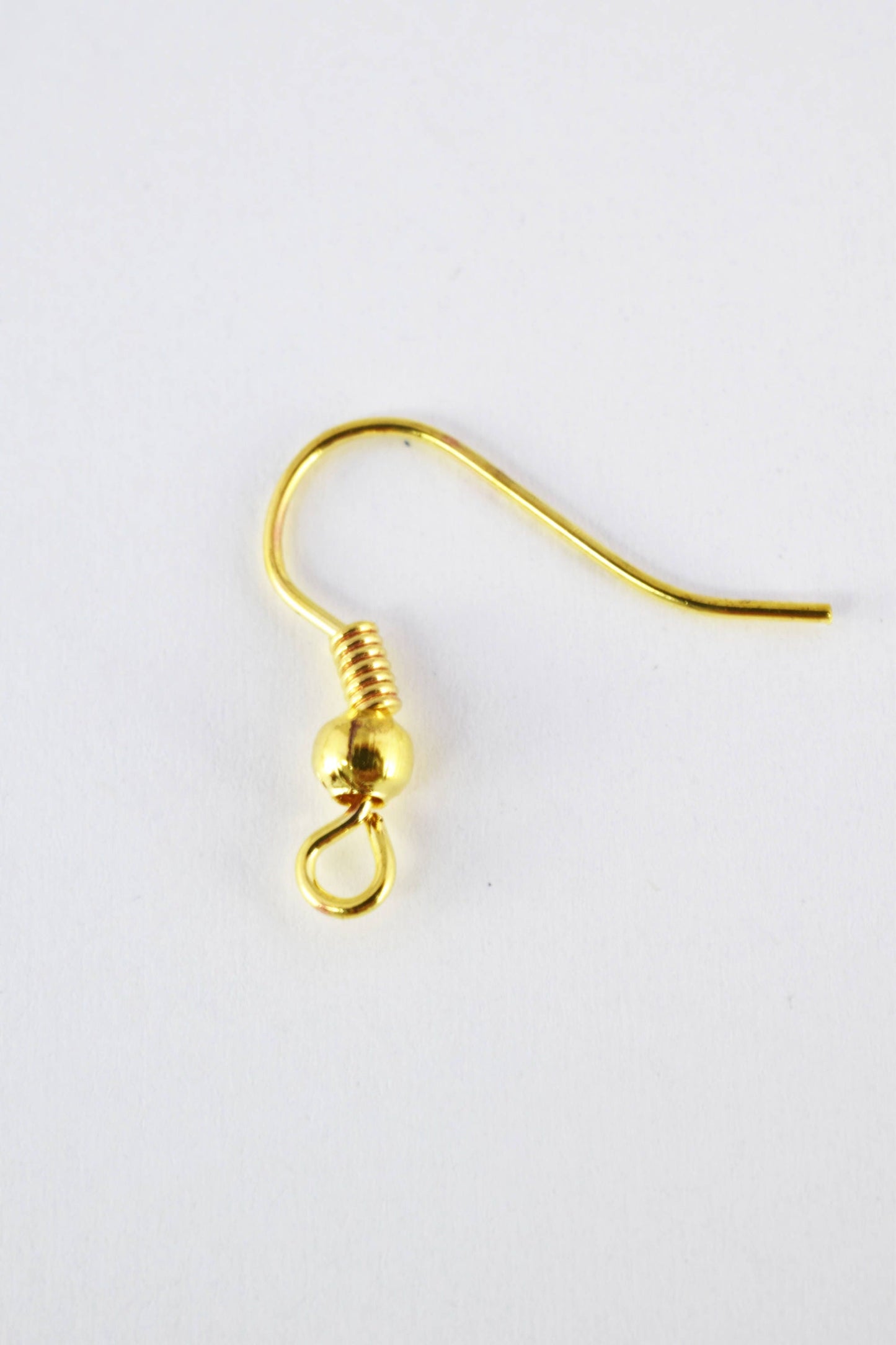 100 PCs Earring Wire coil Findings Fish hook Gun Metal/Antique Copper/Antique Brass/Gold Plated Earring Wire,Jewelry Supplier and wholesale