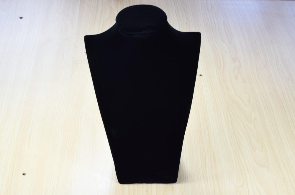 Black Velvet Necklace Jewelry Display 3 Sizes 10", 12" and 14" Inches