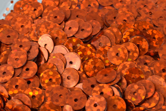 3/4/6mm Dark Orange Sparkly Sequins Sheen Round Sequins/Loose Paillettes,Wholesale Sequins,Shimmering Sequin Apparel,Shoe Decor