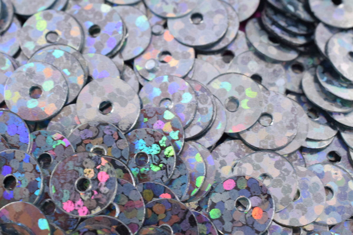 4/6mm Dark Silver Iridescent Sparkly Sequins Sheen Round Sequins/Loose Paillettes,Wholesale Sequins,Shimmering Sequin Apparel,Shoe Decor