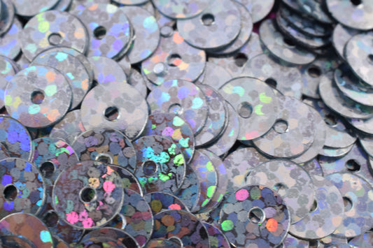 4/6mm Dark Silver Iridescent Sparkly Sequins Sheen Round Sequins/Loose Paillettes,Wholesale Sequins,Shimmering Sequin Apparel,Shoe Decor