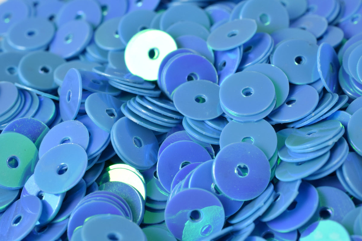4/6mm Aqua Blue Iridescent Sequins Sheen Round Sequins/Loose Paillettes,Wholesale Sequins,Shimmering Sequin Apparel,Shoe Decor