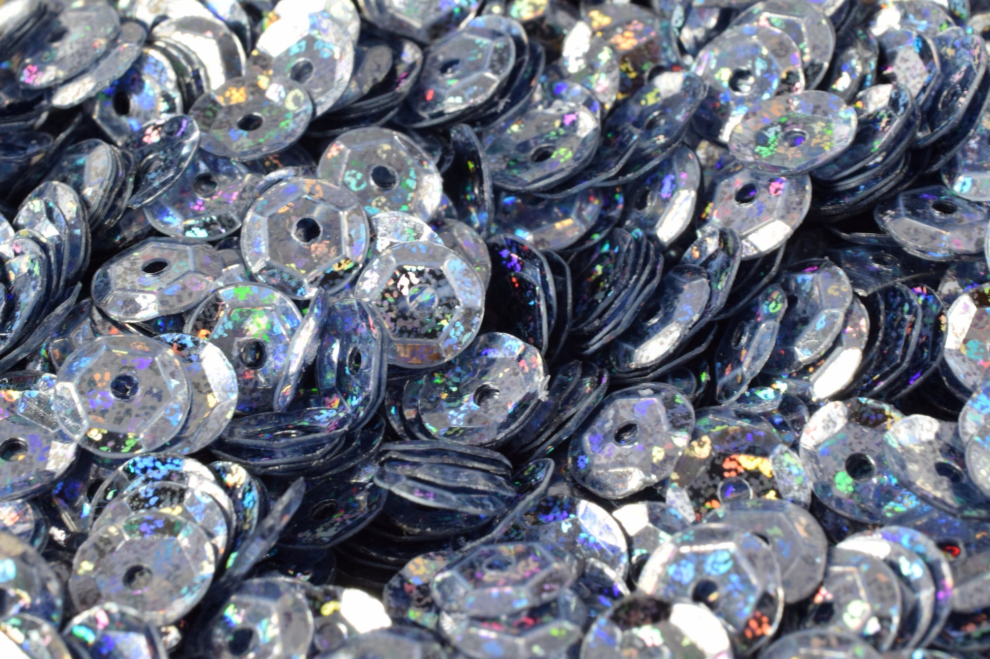3/4/6mm Blue Grey Cup Iridescent Sequins Sheen Round Sequins/Loose Paillettes,Wholesale Sequins,Shimmering Sequin Apparel