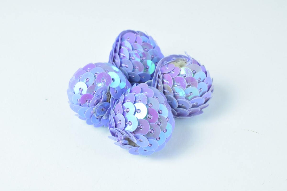 Sequin Ball Beads Bubblegum Bead/Gumball/Chunky Bead/Chunky Sequin Bead/21 Color 3 Sizes