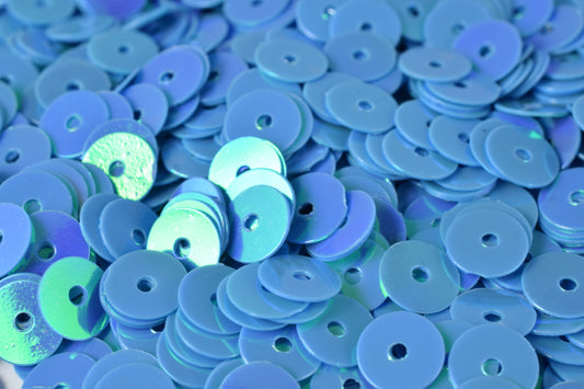 4/6mm Aqua Blue Iridescent Sequins Sheen Round Sequins/Loose Paillettes,Wholesale Sequins,Shimmering Sequin Apparel,Shoe Decor