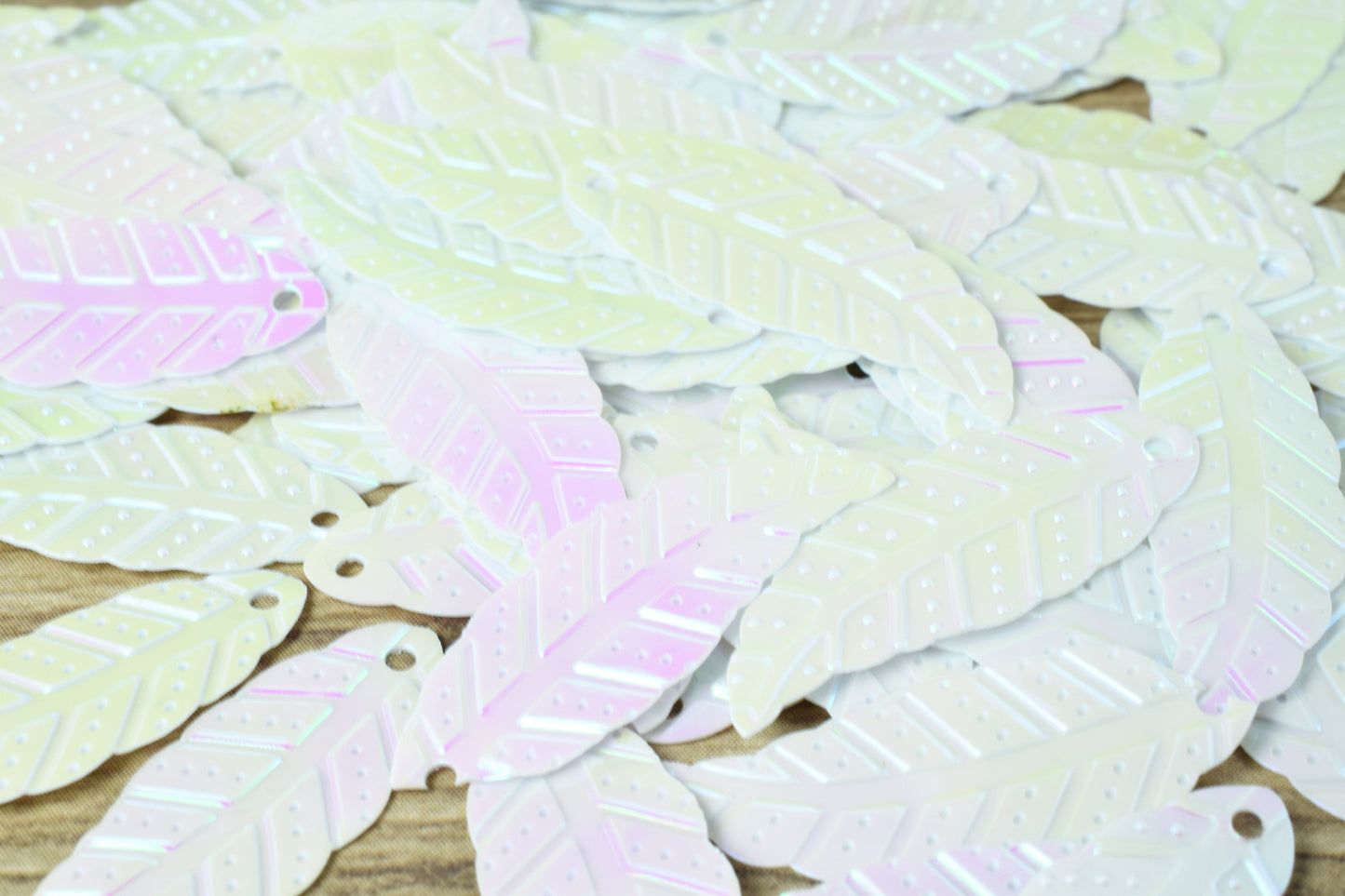 11x30mm Iridescent Multi Tone Sequins Leaf/ Sheen Floral Sequins/Loose Paillettes,Wholesale Sequins,Shimmering Sequin Apparel,Shoe Decor