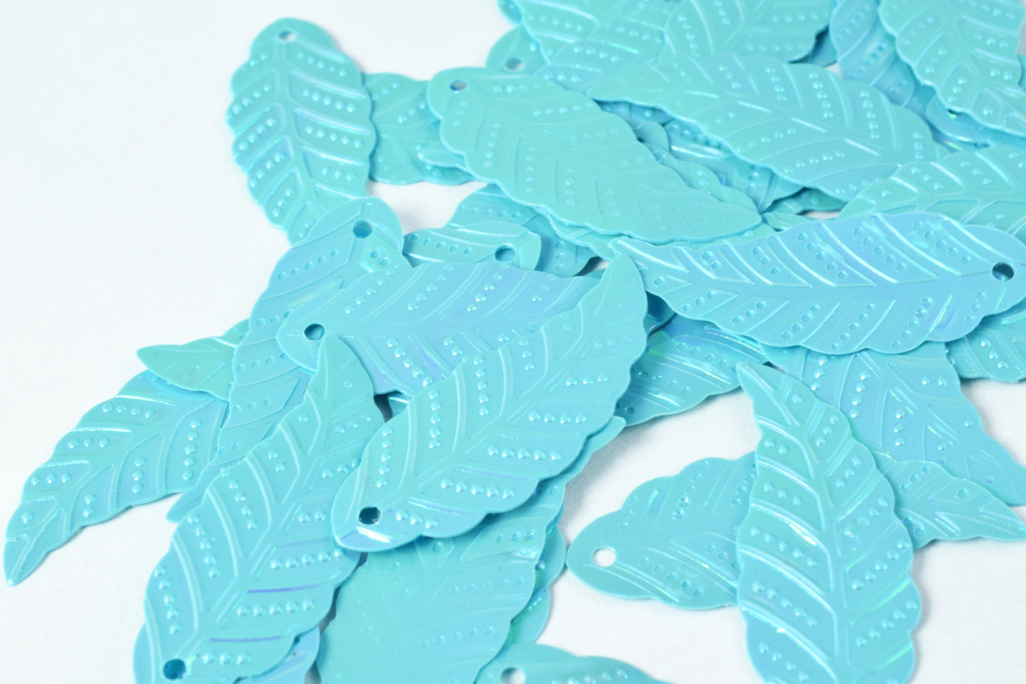 11x30mm Iridescent Multi Tone Sequins Leaf/ Sheen Floral Sequins/Loose Paillettes,Wholesale Sequins,Shimmering Sequin Apparel,Shoe Decor