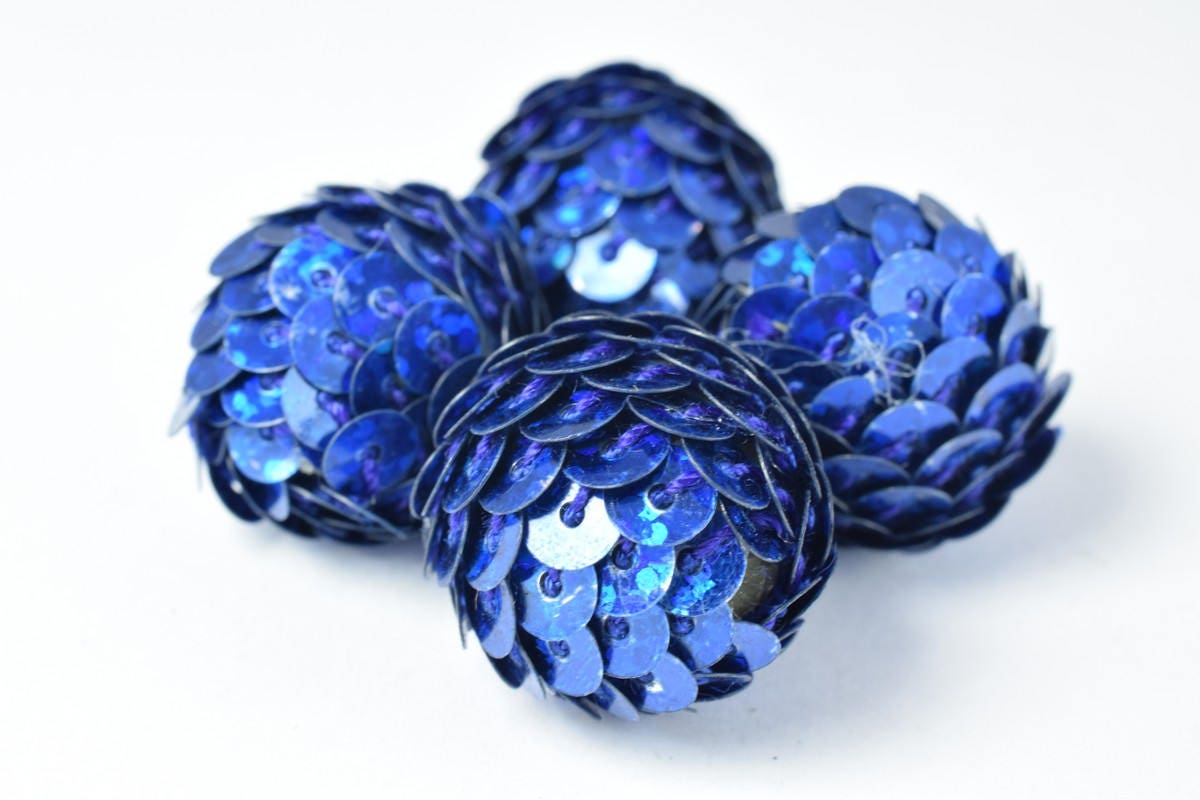 Sequin Ball Beads Bubblegum Bead/Gumball/Chunky Bead/Chunky Sequin Bead/21 Color 3 Sizes