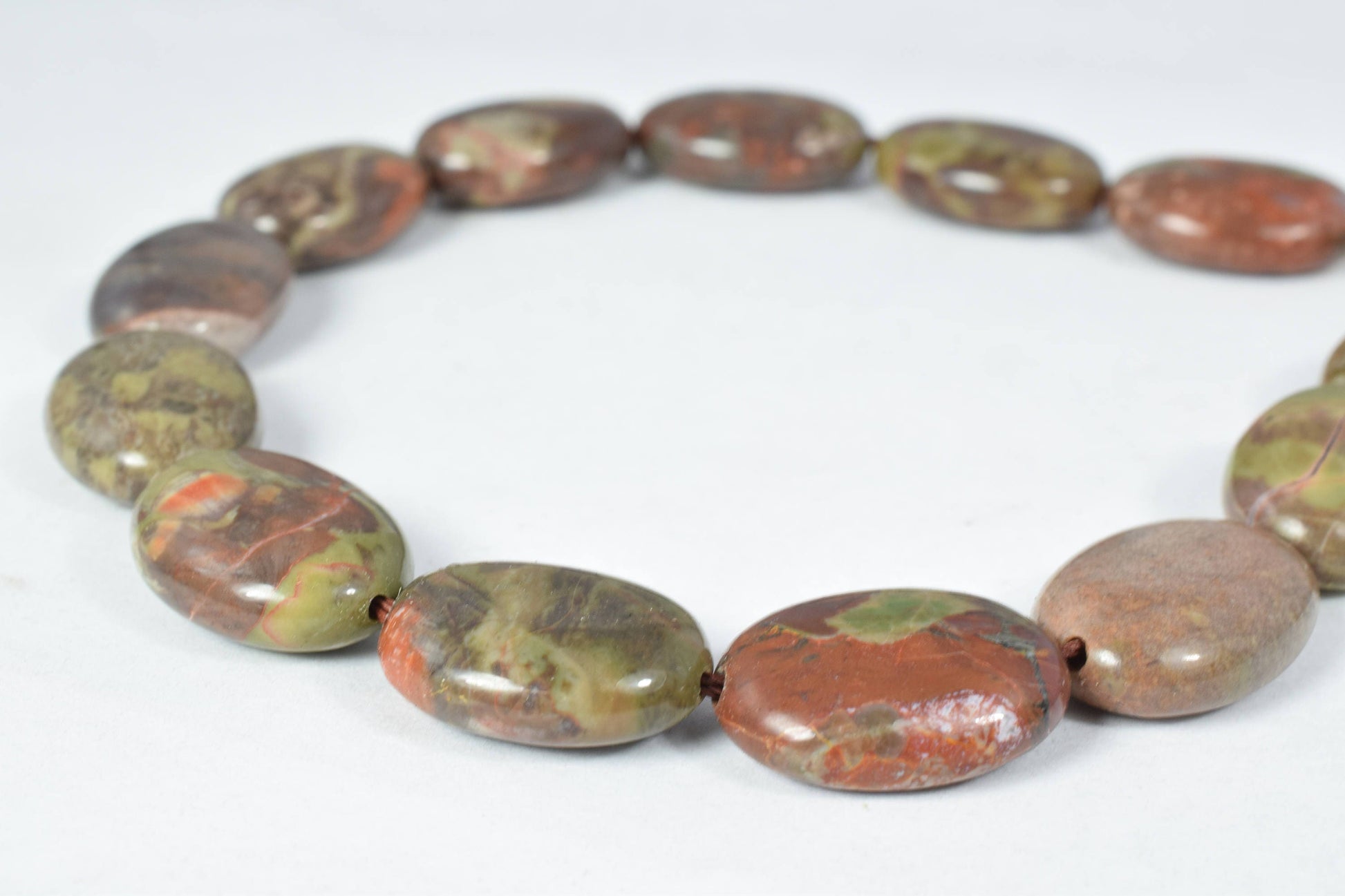 Jasper Beads Stone Beads, 24x20mm, 1.5mm hole opening ,Add your own clasp and this item is ready to wear! Wholesale Gemstone,Jasper
