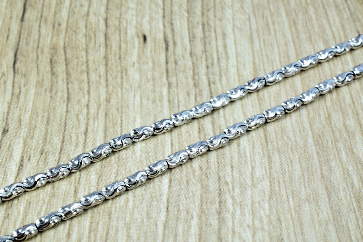 Rhodium Filled White Gold Filled Chain 20" Inch CS2 Item#080404602826