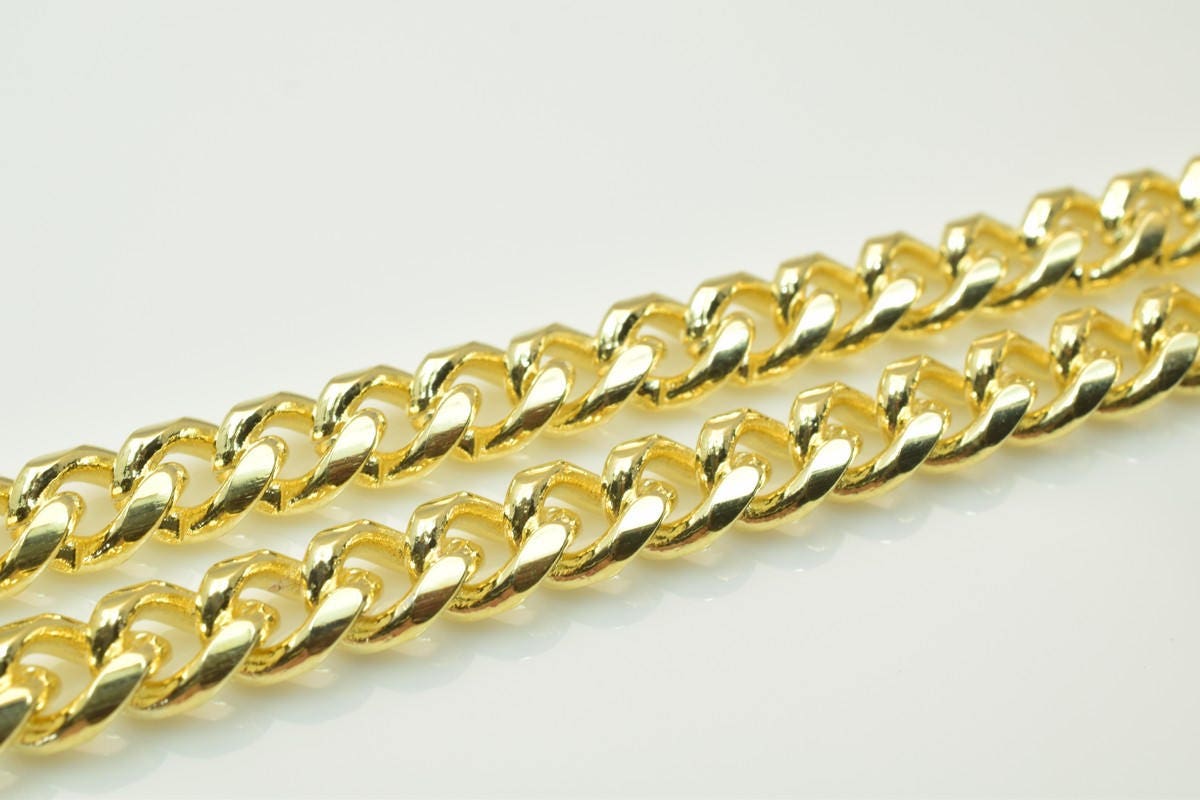 High Quality 14K Gold Plated Chain 19" Inches Item# L12506