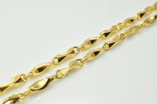 High Quality 18K Gold Plated Chain 23.5" Inches Item# OK0043