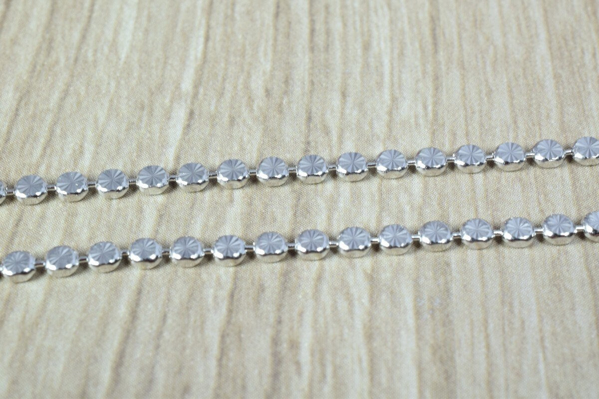 Rhodium Filled White Gold Filled Chain 17" Inch CS3 Item#080703001641