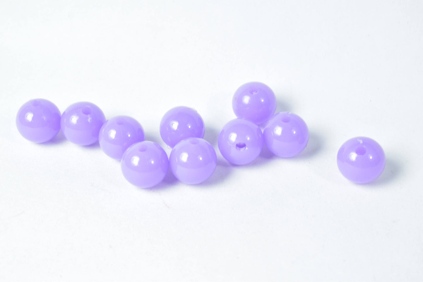 8mm Purple Beads Light Purple Ice Cream Pastel/Plastic/Acrylic Beads/Gumball beads/Round beads 8mm Acrylic beads/Solid beads,Fairy kei beads