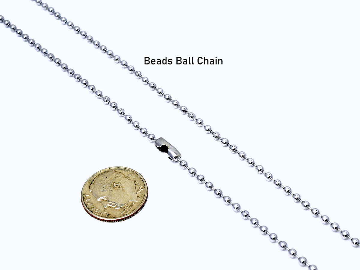 Stainless Steel Necklace Chain Size 18" /22"/24" Link/Rope/Beads Ball/Rolo/Wheat-spiga/Curb Cuban/square link/findings for jewelry supplier