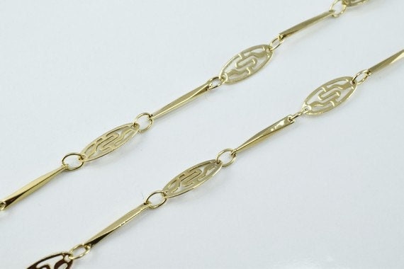 Antique gold filled chain 21.25" inch gold-filled for gold filled jewelry making item#789222022747