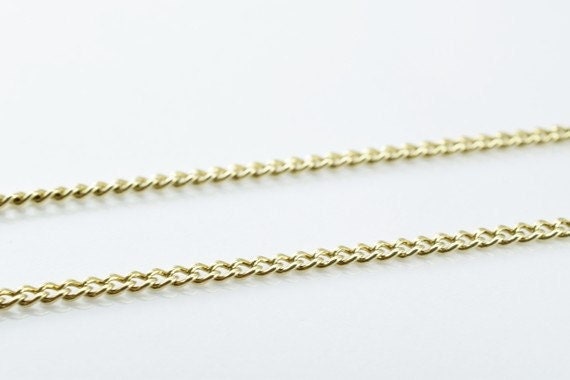 Antique as gold filled* chain 18.50" inch, 18k as gold filled* chain finding, for jewelry making item# 789222022778