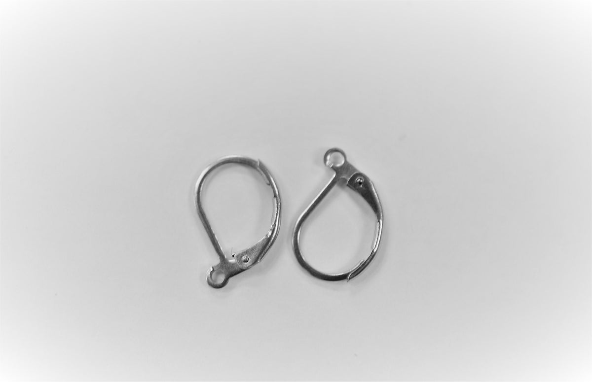 hypoallergenic Stainless Steel Hook Earring Wire Coil / Lever Back / Ball Stud Earrings / Flat Stud Earrings Findings For Jewelry Supplier