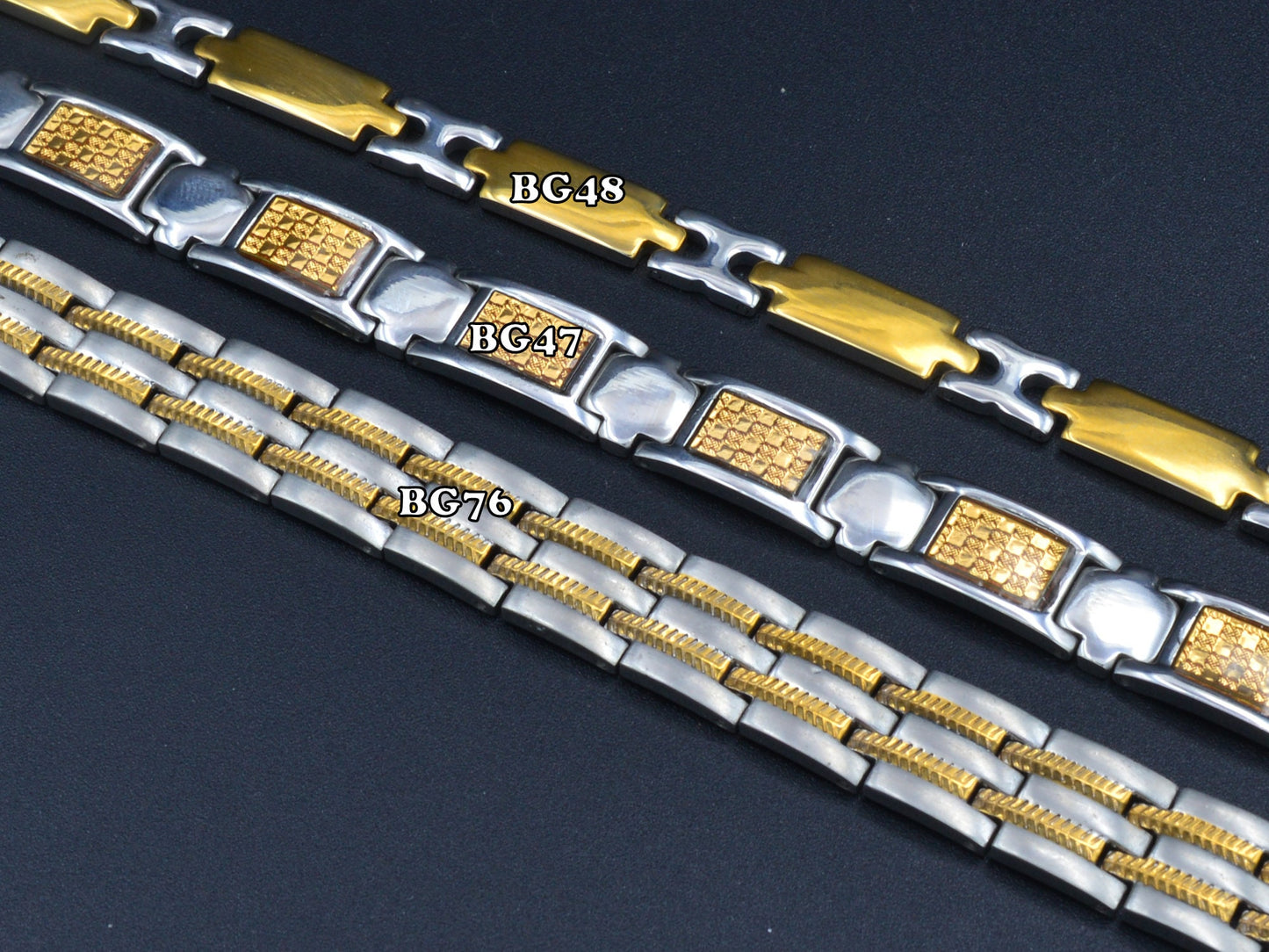 Women's/Men Gold Filled EP /White gold plated Bracelet Chain bohemian Bling for Jewelry Making tarnish resistant Women's/Men Gift