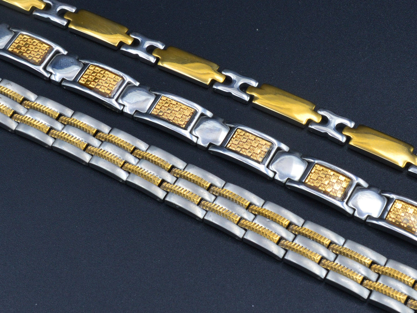 Women's/Men Gold Filled EP /White gold plated Bracelet Chain bohemian Bling for Jewelry Making tarnish resistant Women's/Men Gift