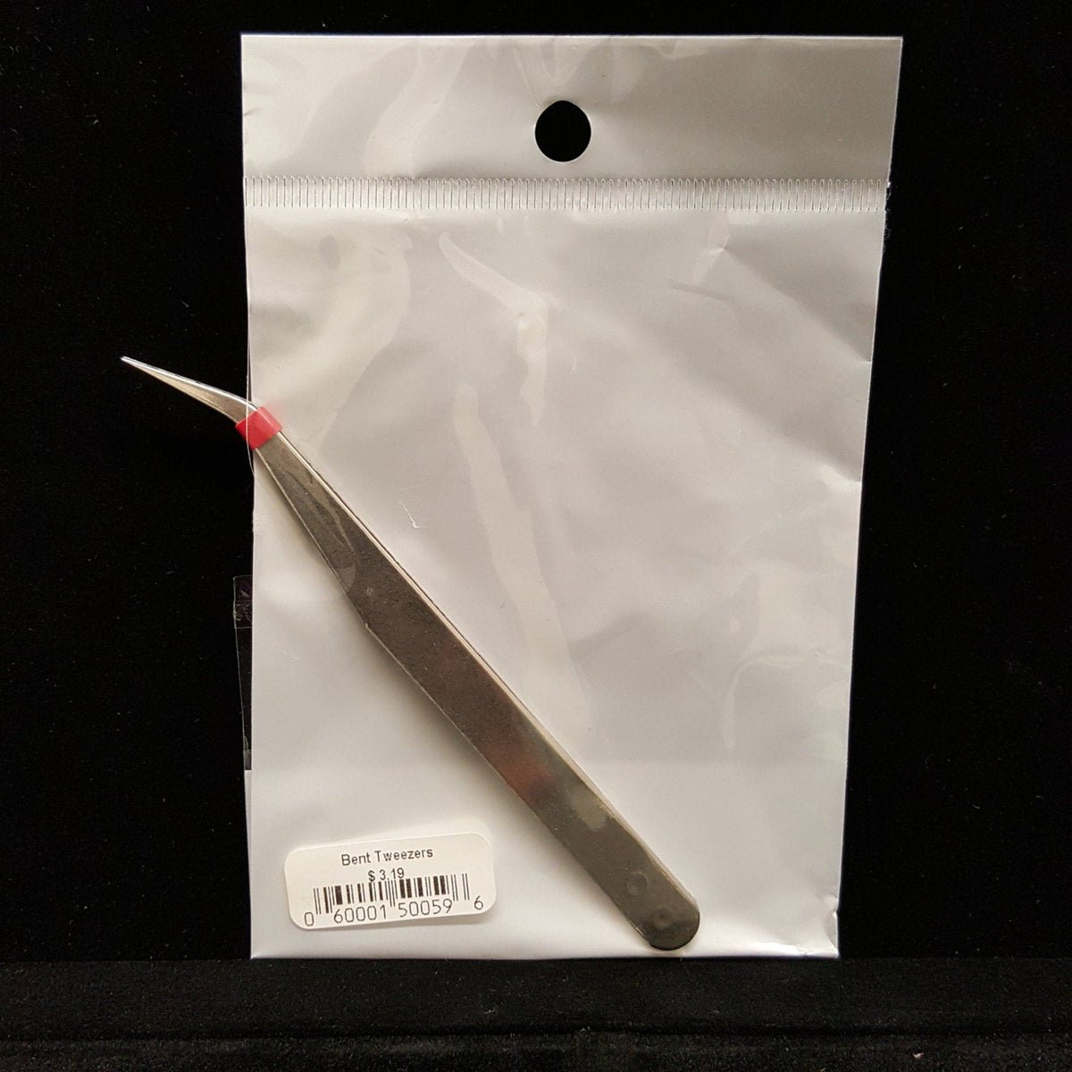 Curve Bent Tweezers 4 1/2" inches for Jewelry Supply Tools