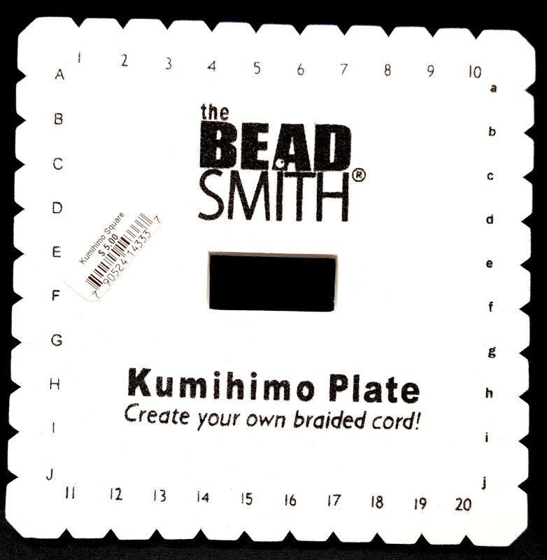 Kumihimo Round/square made by Beadsmith